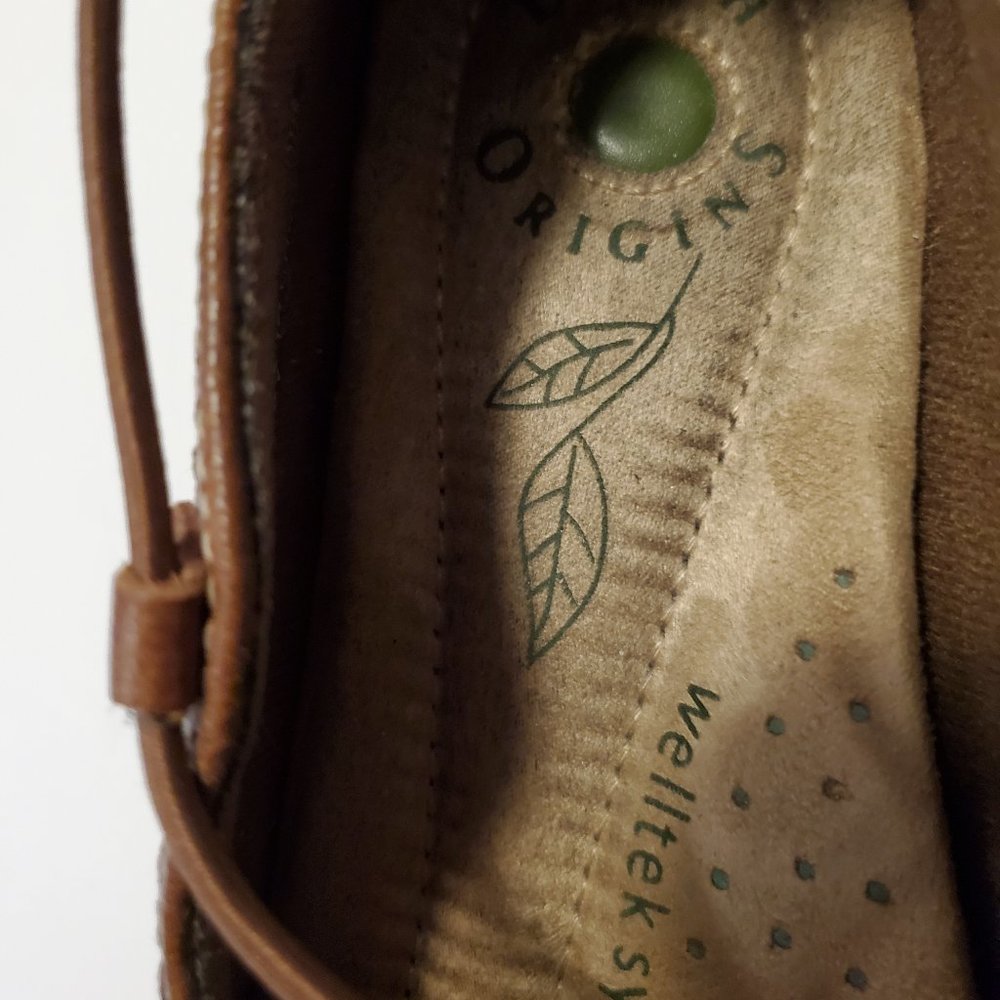 Earth Origins Women's Brown Leather Shoes Size 8M - Picture 7 of 7
